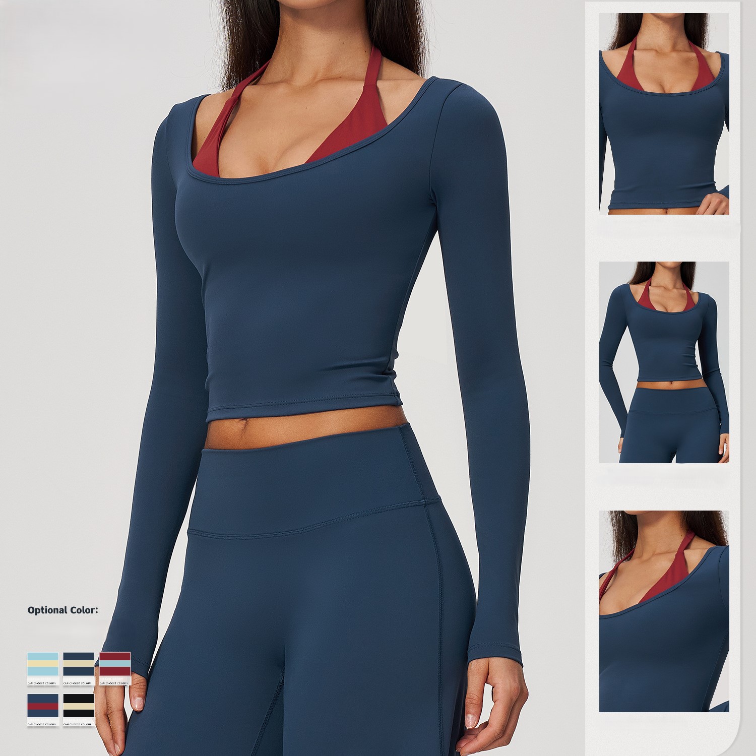 Krótka koszulka do jogi z dług – Crop Top Crochet recenzja i cena