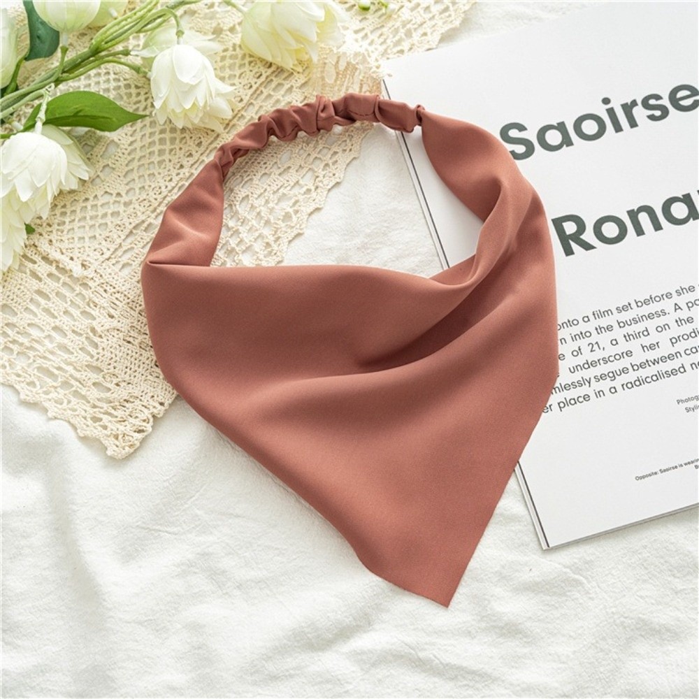 Nowa, jednokolorowa chusta na  – Headband Summer Knit recenzja i cena