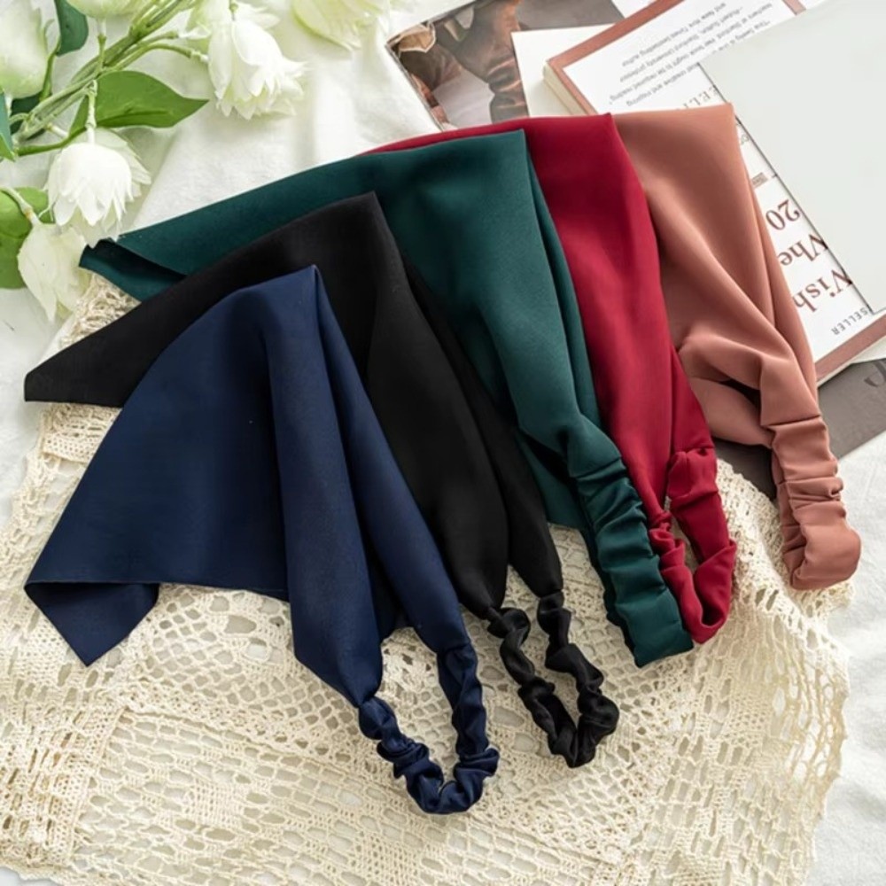 Nowa, jednokolorowa chusta na  – Headband Summer Knit recenzja i cena