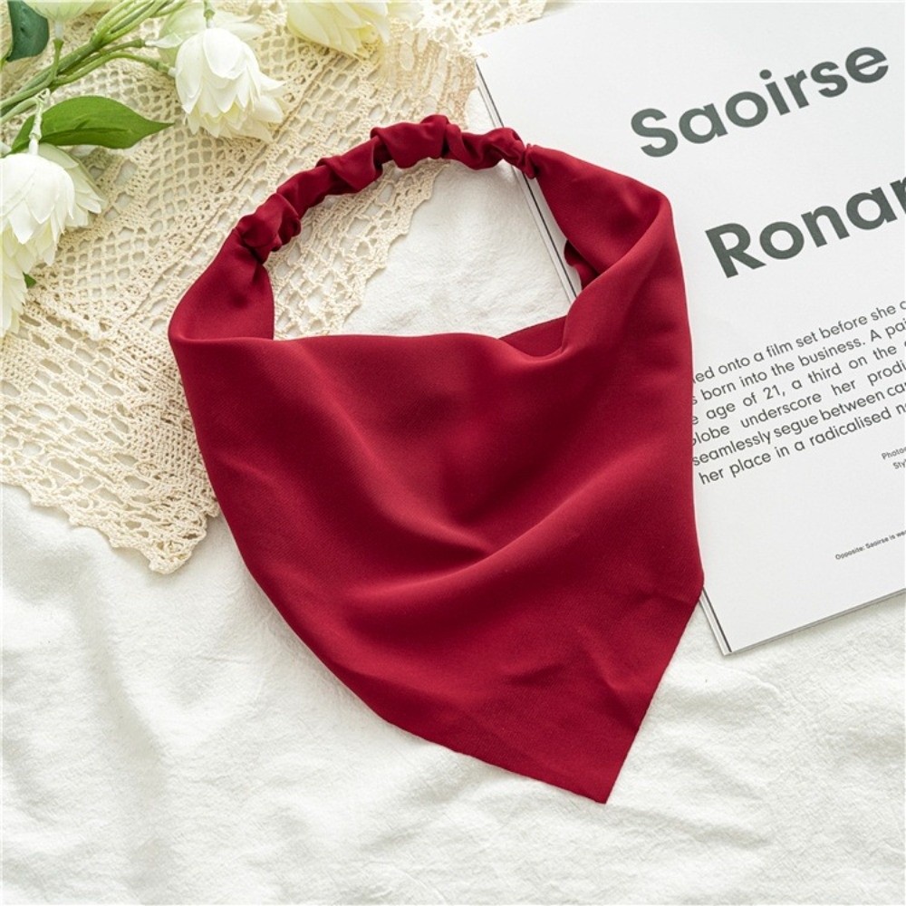 Nowa, jednokolorowa chusta na  – Headband Summer Knit recenzja i cena
